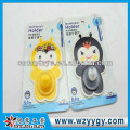 Funny custom pvc& paper adhesive toothbrush holder, promotional toothbrush holder